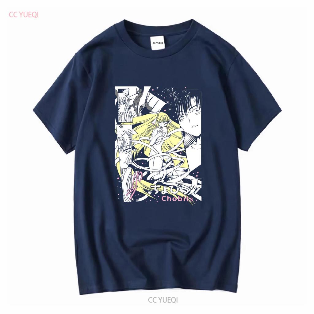 Chobits Chi T-Shirt lang oder kurzärmelig vintage gewaschen weich Designerkleidung atmungsaktiv Grafik vielseitig bequem Mode