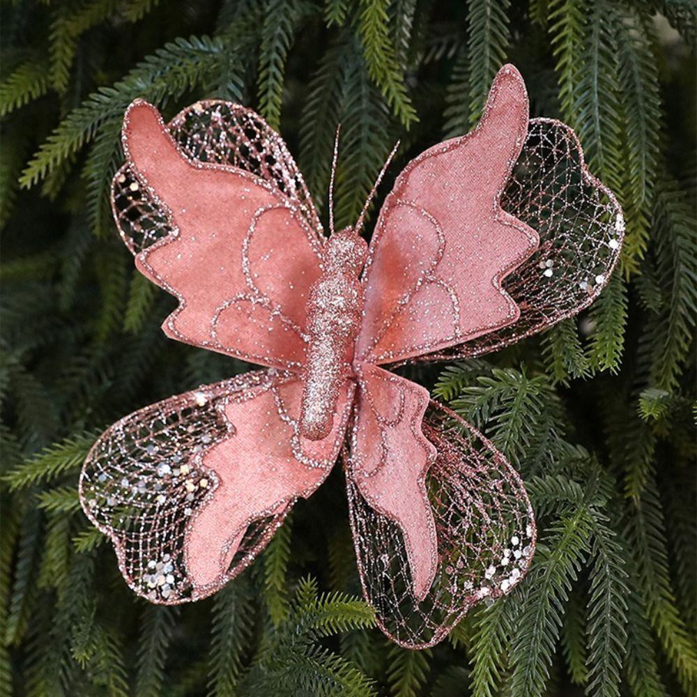 Vibrant Colors 3D Butterfly Decoration Butterfly Hanging Pendant  Wedding Decoration