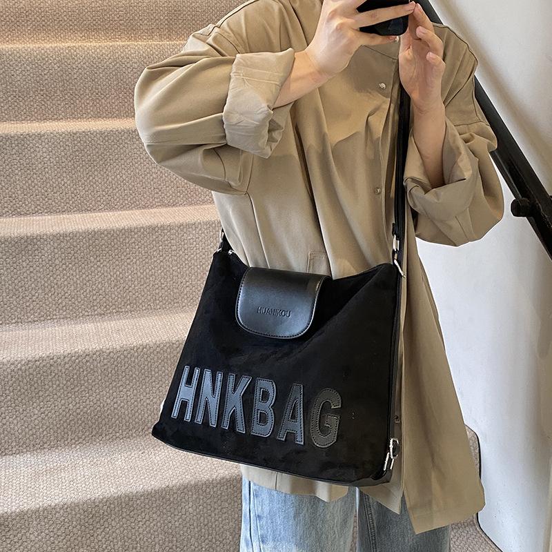 2025 new double shoulder tote bag bento bag lunch bag lunch box handbag office worker bento bag picnic 331129 чёрный 2349₽