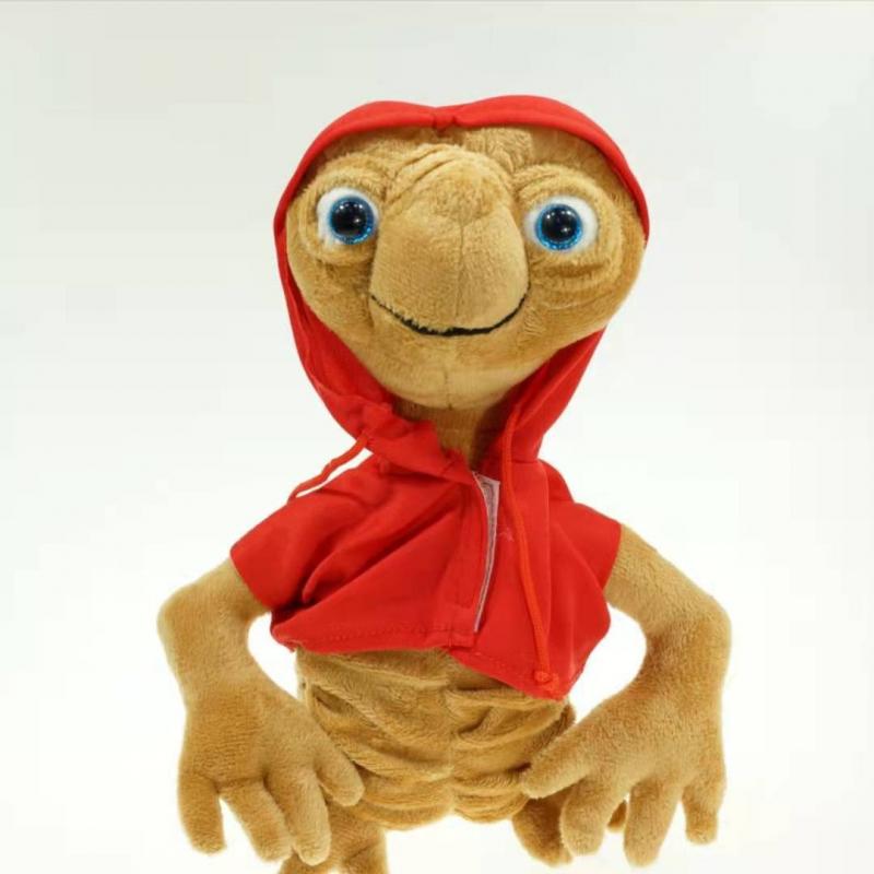 Sequoia ET Alien Plush Toy Big Eyes Stuffed Doll Soft Cute Cuddle Toy for Kids Gift