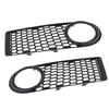 Front Bumper Fog Light Grill Shockproof Scratch Resistant Decorative Fog Lamp Cover Grill for Conver