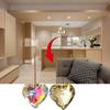 Stunning Heart-shaped Crystal Sun Catcher Perfect For Graduation Housewarming Or Any Festive Occasion