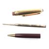 Great MONTBLANC Ballpoint pen Meisterstück Classic Solitaire Due Vermeil 925 Used