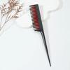 1pc fashionable mouse tail comb - heat-resistant carbon fiber comb with durable ABS handle For Hair Accessories