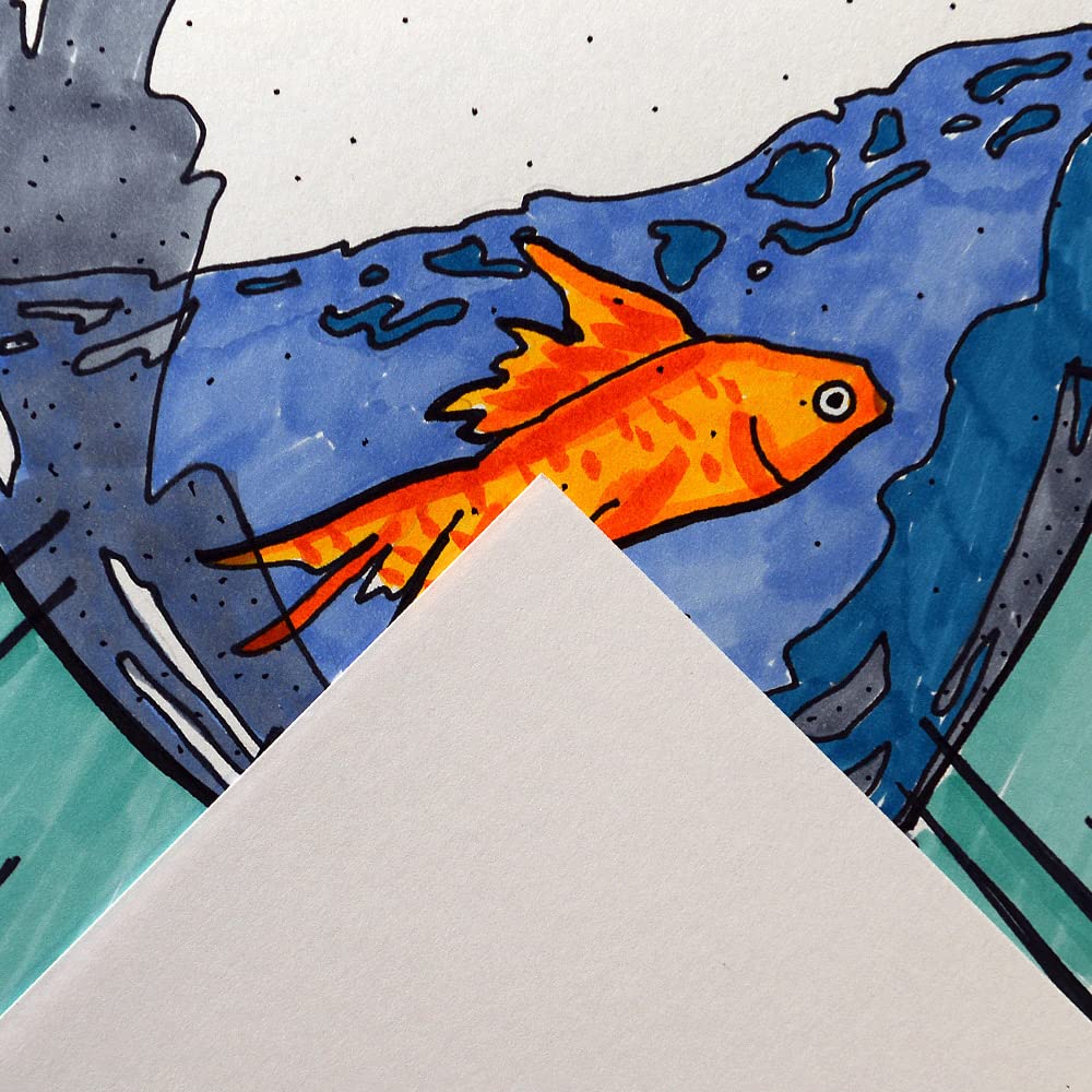 Canson Maruman XL Bristol Spiral A4 50 31078A021 Pen, Sheets,