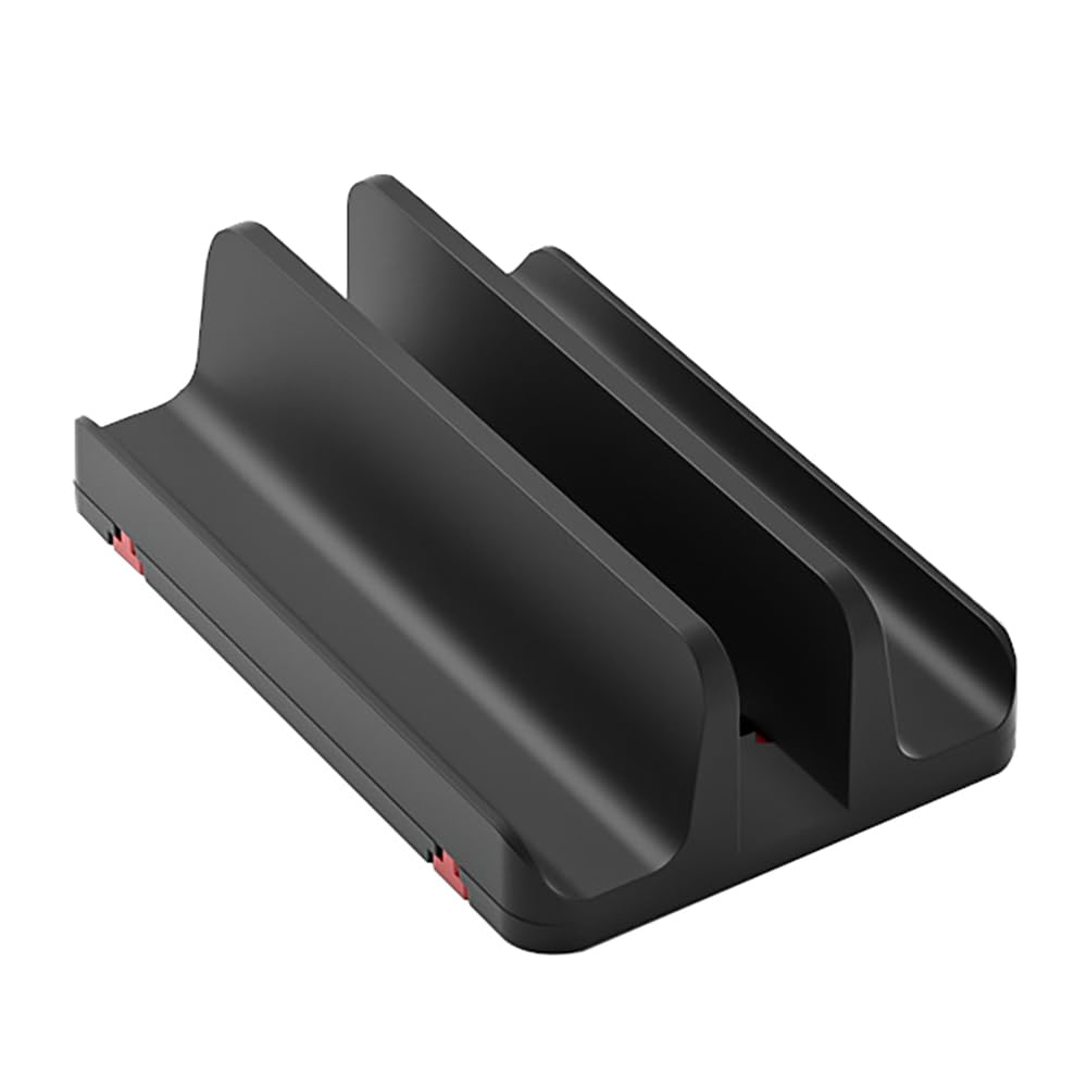 

Vertical laptop adjustable width without compact laptop laptop space tabletop desktop adjustable tablet PC double reinforced design for high чёрный