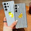 Cartoon Cherry Fruit Pattern Phone Case For Samsung Galaxy S26 S25 S24 S23 Ultra S22 Plus S24 S25 FE Clear Shockproof Soft Cover