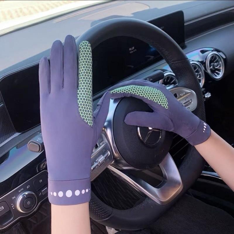 Womens Uv Protection Gloves With Touchscreen For Outdoor Driving And Summer Sun Protection