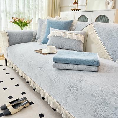Chenille Texturen Sofabezug Universal Rutschfester Couchbezug Handtuch Sofaschutzmatten für Wohnzimmerdekoration Sofakissen