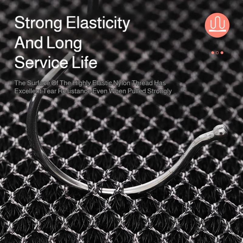 Hotel Anti-slip Floor Mats Elastic Super Soft Entrance 3D Mesh Heavy Duty DoorMats Outdoor Villa Welcome Mat Anti-fouling Doormat Easy To Clean