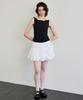 Alikim Annie Balloon Skirt Pants / White