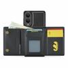 DG.MING M6 Series For Samsung Galaxy S25 Edge Case Magnetic Wallet PU+PC+TPU Phone Cover