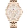 1782224 Tommy Hilfiger Rose Gold Damen Analog Business Quarz Übersee Versand Tommy Hilfiger Multifunktion