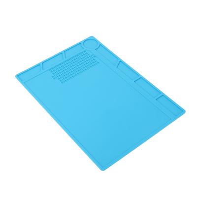 Watch Repair Mat Rubber Soft Watchmaker Screw Position Work Pad Anti Static Slip Proof for Watchmakers Organizing
