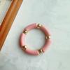 2026 Personalized Acrylic Resin Bead Bracelet For Women Trendy Summer Bohemian Sea Beach Seaside Vacation Jewelry Accessories