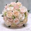 Bride & Bridesmaid Artificial Rose Bouquet for Weddings & Proposals 