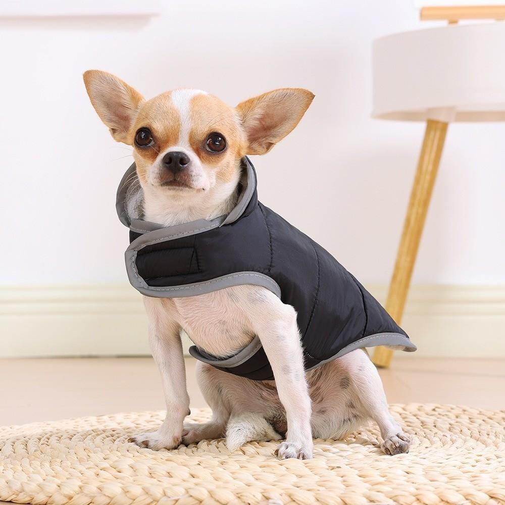 Reversible Warm Coat Windproof Jacket Fashion Puppy Cat Clothes Pet Supplies