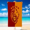 Asciugamano da Spiaggia Asciugatura Rapida Modello Galatasaray, Asciugamano Leggero Assorbente per Piscina Spiaggia Vacanze