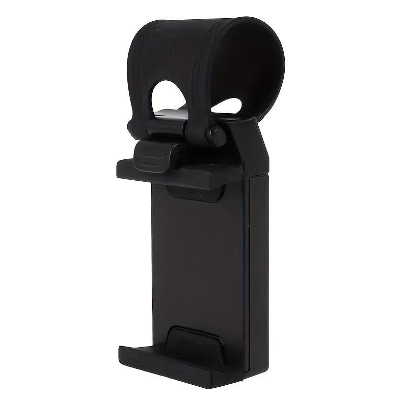 1pcs Car Phone Holder Mounted On Steering Wheel Cradle Smart Mobile Phone Clip Mount Holder Car Accessories Interior Mounts
