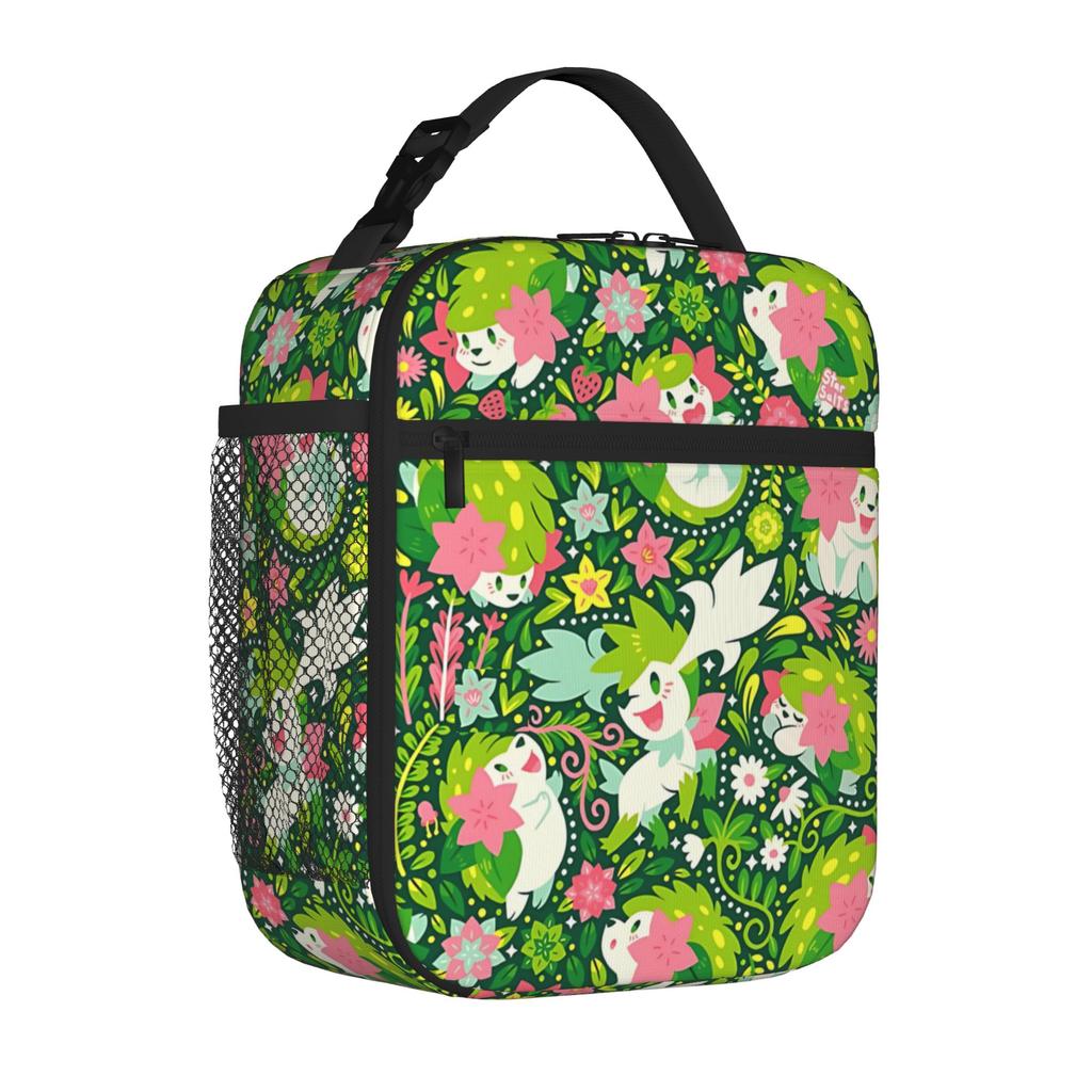 Cartoon Pokemon Theme Large Capacity Thermal Insulation Lunch Bag Ice Pack Rice Bag Storage Picnic Bags Tote