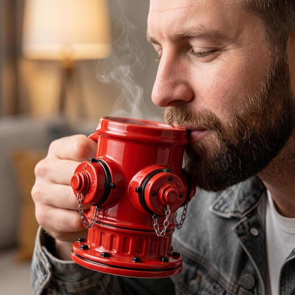 Personalized Creative Fire Hydrant Mug