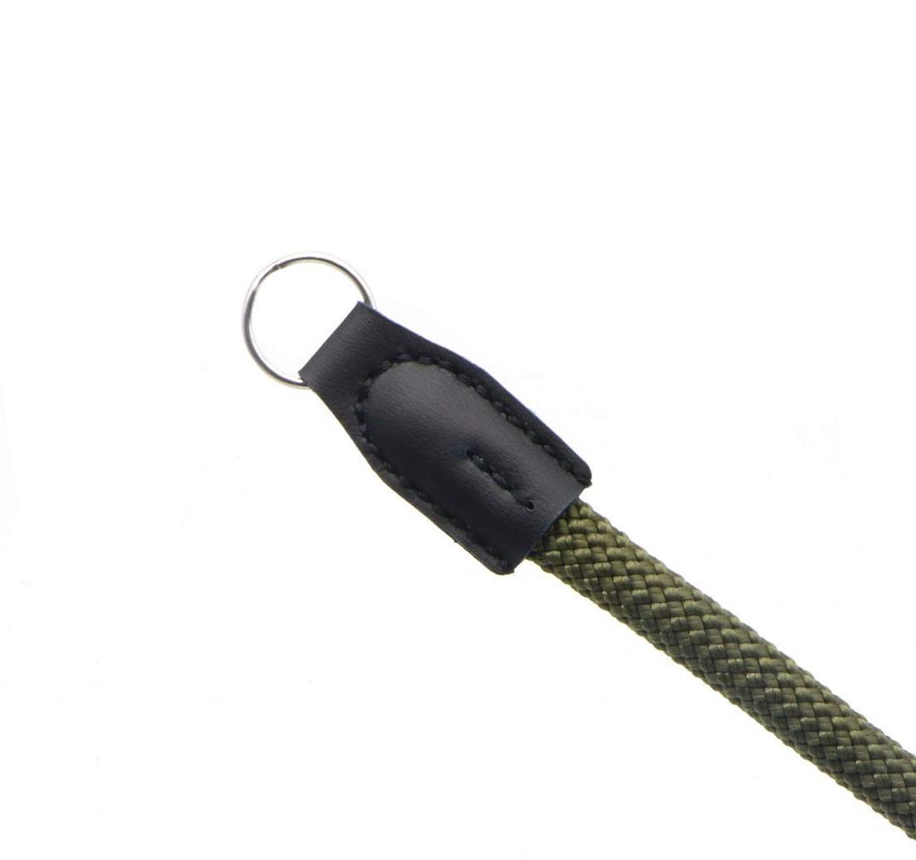 INPON Hand Strap with Metal Ring and Ring Wire Diameter Cover, Green, 9.5mm