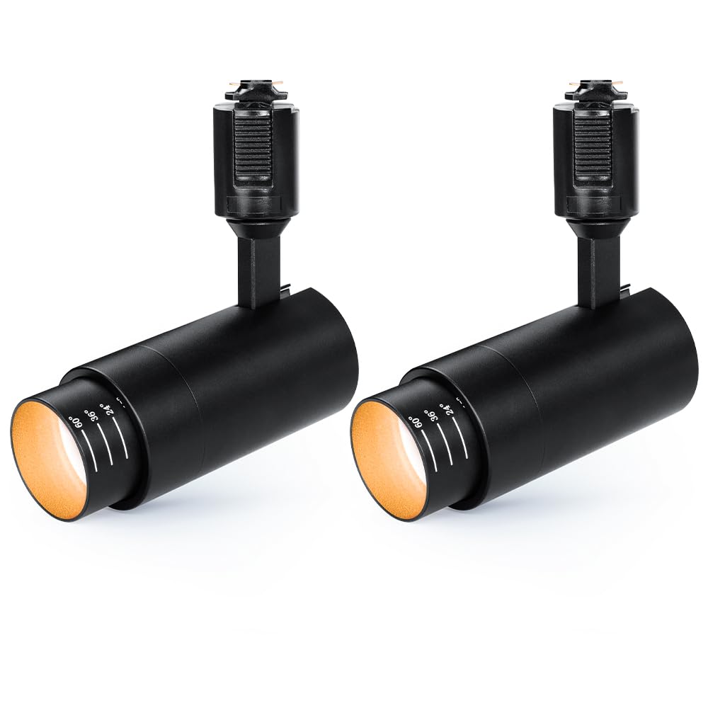 

SPAHER LED Spotlight for Duct Rails, Adjustable Beam Angle, 100W Equivalent, Adjustable Beam Angle, Integrated LED Grow Light, Easy Installation, No