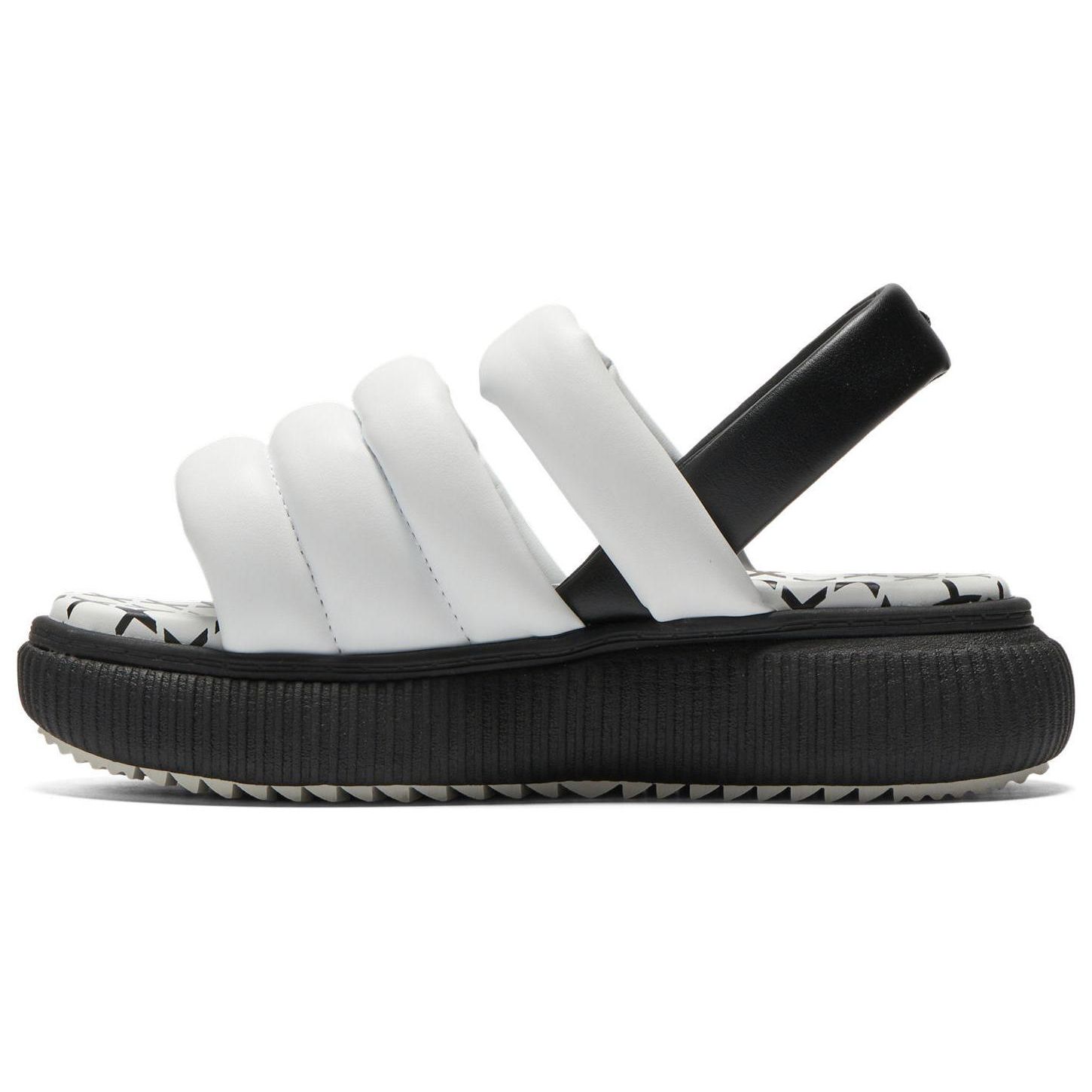 

ONITSUKA TIGER Ремешок Удобные Пляжные Сандалии Женские сандалии Черные Белые 1182A637-100 36