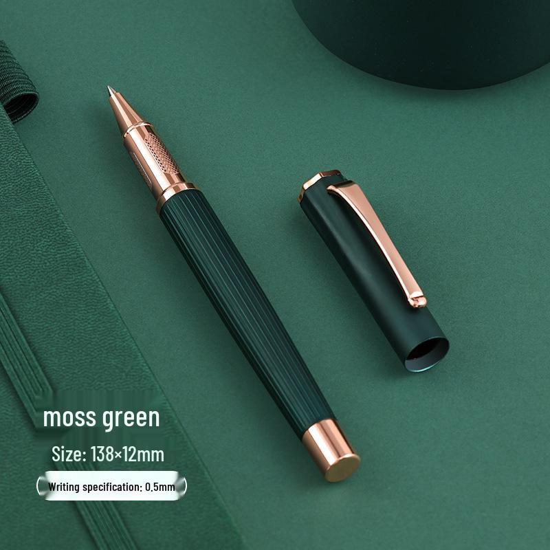 Elegant Luxury Metal Gel Ballpoint Pen with Custom Logo for Business
