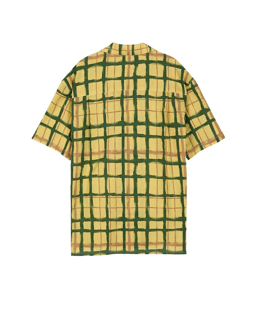 ADSB ANDERSSON BELL Rothko Open Collar Shirt Atb1525M(Yellow)