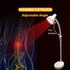 Verre infrarood fysiotherapie lampen huishoudelijke schoonheidssalon verwarming vloerlamp spierpijn verlichting behandelingsapparaat 220V