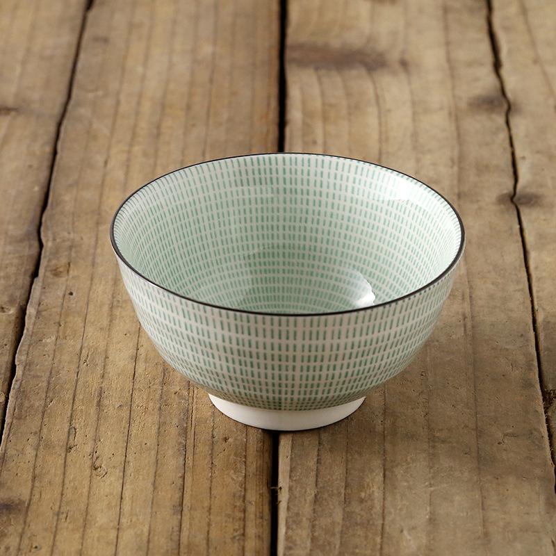 4,5 tums japansk keramisk risskål för porslin, hushåll, kök, restaurang, rund, skållningsfri nudelsoppaskål, ny 2025