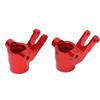 1 Pair RC Car Front Steering Cup Portable RC Car Aluminum Alloy Steering Cup for   1:6   Model Car