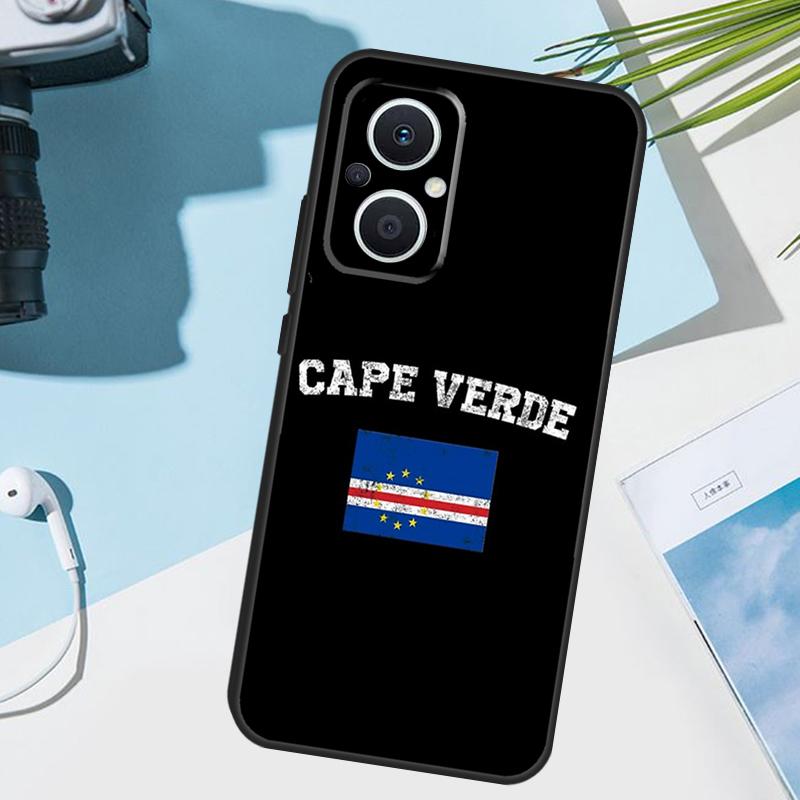 Cape Verde Flag Coat of Arms Cover For OPPO Reno 14 F 12 11 10 13 Pro 11F 12F 13F 7 8 Lite OPPO Find X8 X6 X5 X9 Pro Case