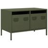TV Stand In Olive Green 68 X 39 X 43.5 Cm Cold Rolled Steel