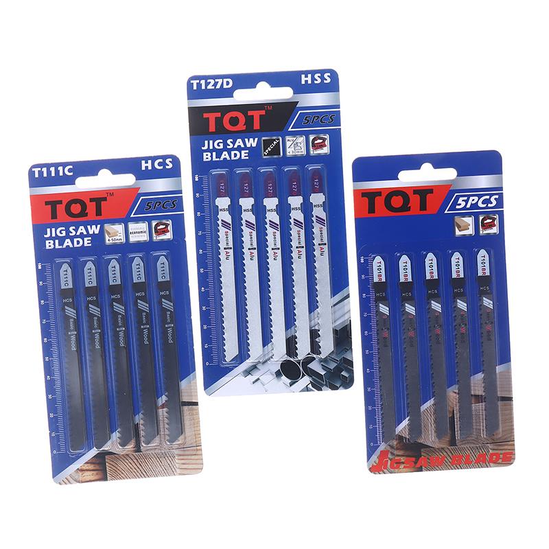 Double-Sided Jigsaw Blades For Efficient Curved Cutting, Wood & Plastic Saber Saw Blades Set For Diyers & Carpenters