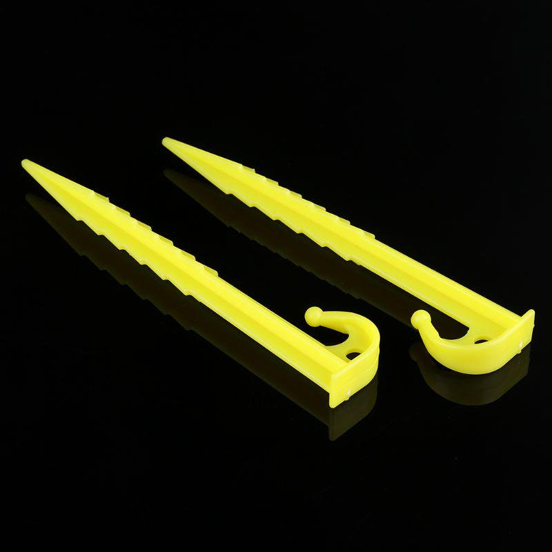 20Pcs Garden Stakes Tent Pegs for Holding Down the Tents Garden Netting Tarp 20Pcs Garden Stakes Tent Pegs for Holding Down the Tents Garden Netting Tarp