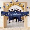 Graduation Banner Congrats Grad Class of 2026 Graduation Party Decoration Photo Prop Horizontal Banner Suitable for Graduation Celebrations