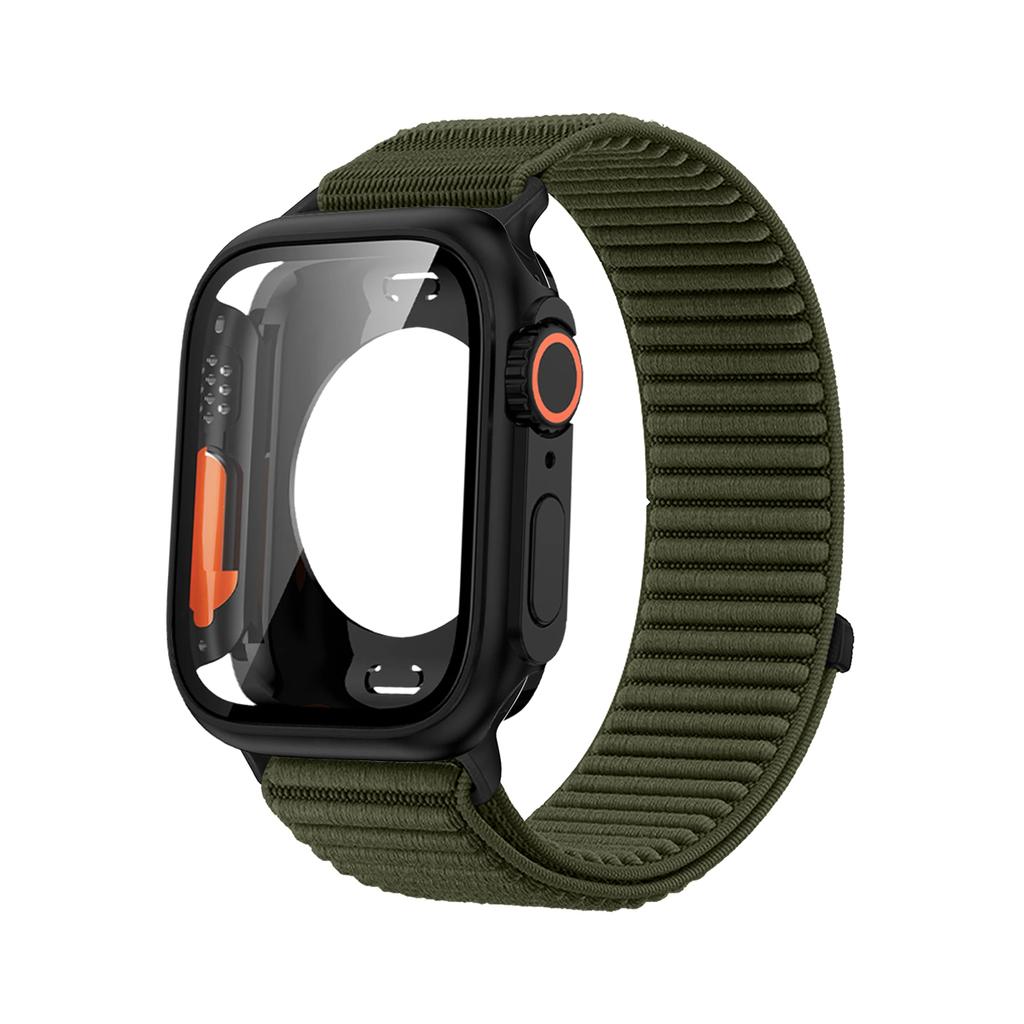 Case+Nylon Strap For Apple Watch 11 10 9 8 7 6 5 4 SE3/2/1 Screen Protector Accessories For Iwatch 46mm 42mm 45 40mm 41mm 44mm