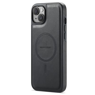 MAGKING K1 Series Pro iPhone 13 Magnetické pouzdro PC+TPU+PU Kůže Kryt na telefon