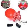 5Pcs Poultry Chicken Automatic Feeder Drinker Coop Bird Water Drinking Cups