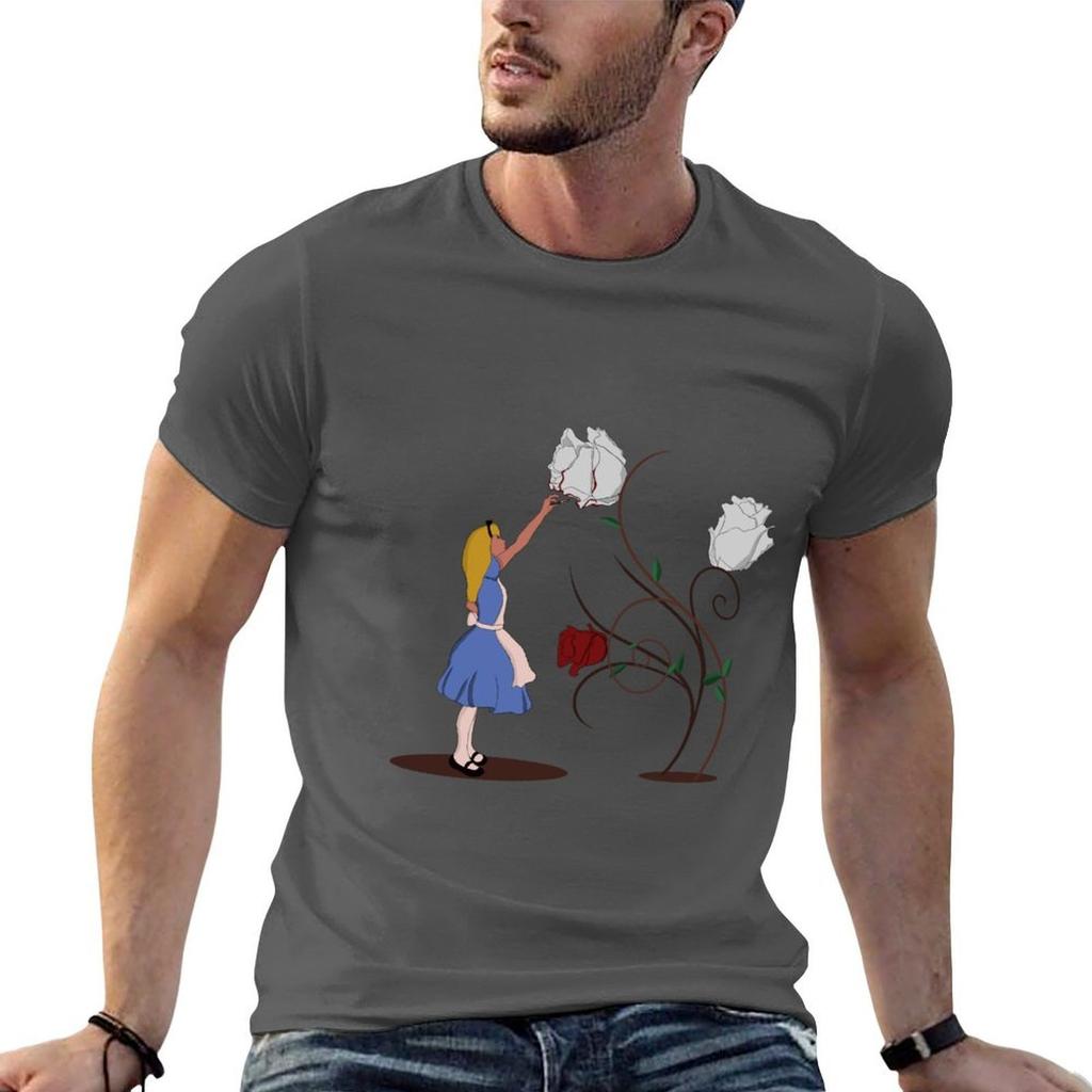 Painting Wonderland Tshirt Antipilling Casual Tshirt