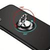 360 Rotating Finger Ring Phone Holder for IPhone Samsung Xiaomi Huawei Mount Back Sticker Magnetic Wireless Charger Friendly