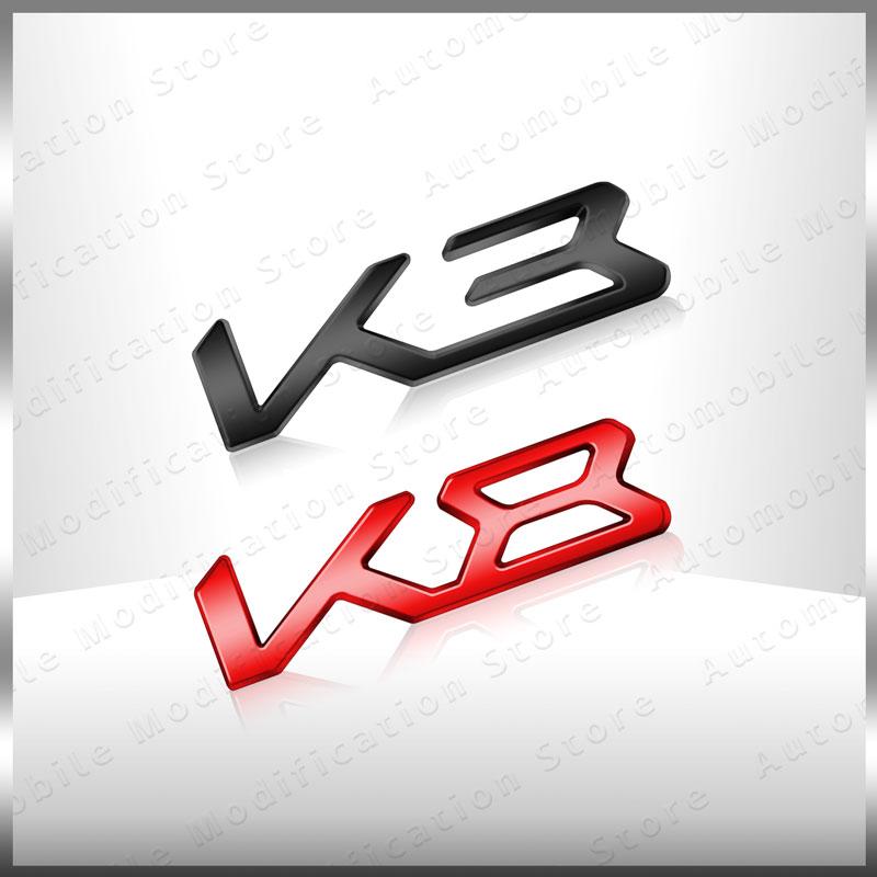 OYQZ3 New Auto Exterior K3 K5 K8 Emblem Fender Rear Trunk Body Badge Sticker For Kia Forte Ceed Cerato RIO 2 3 4 Sorento Sportage