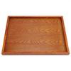Rectangle Wooden Tea Tray Serving Table Plate Snacks Food Storage Dish for Hotel Home