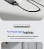 Orico MH4UC Multi-Port Fast Charging Hub with Direct Plug-In and U Disk Compatibility for Desktop, Notebook, and Tablet TC Port.
