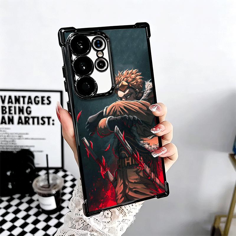 MHA My Hero Hawks Soft Phone Case For Samsung Galaxy S26 Ultra S25 Edge S24 FE S23 Plus S22 S21 + S20 Plating Anti-Fall Fundas