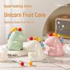 Zhaoran Unicorn Wooden Fruit Fork Set
