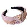 Fashion Women Patchwork Tie Hairband Hairpin Knot Head Hoop Hair Headband