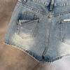 Denim Mini Skirt Women Summer High Waisted Slim A-line Skirt Shorts Female Streetwear Vintage Y2K Casual Simple Blue
